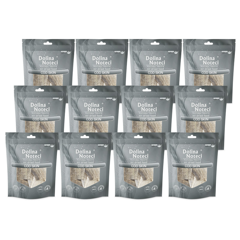 Dolina Noteci Natural Treats dorsz 30 g × 12