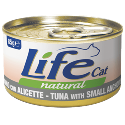 Life Cat Natural tuńczyk, sardela w bulionie 85 g