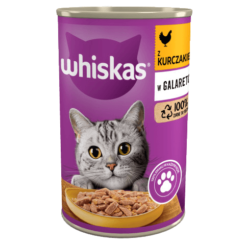 Whiskas kurczak w galaretce adult 400 g