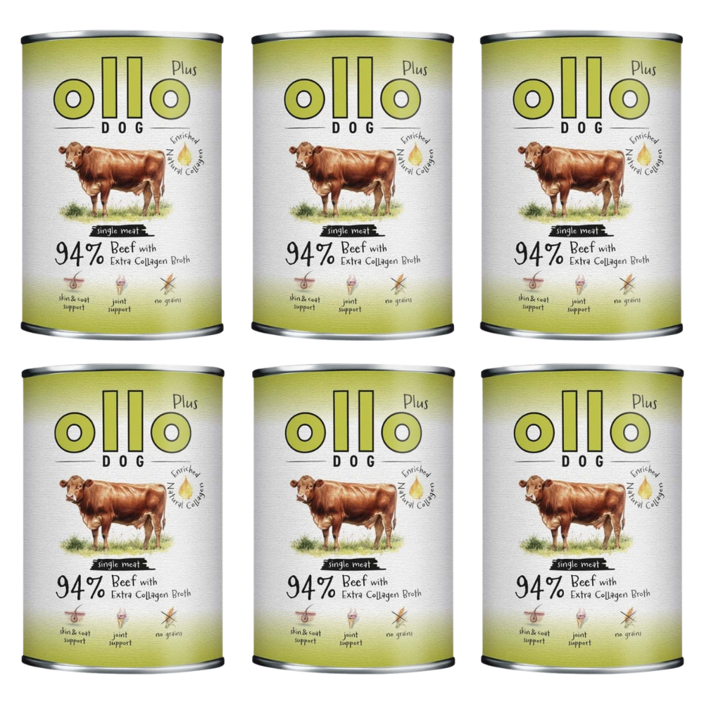 Ollo Plus Kolagen wołowina 400 g × 6
