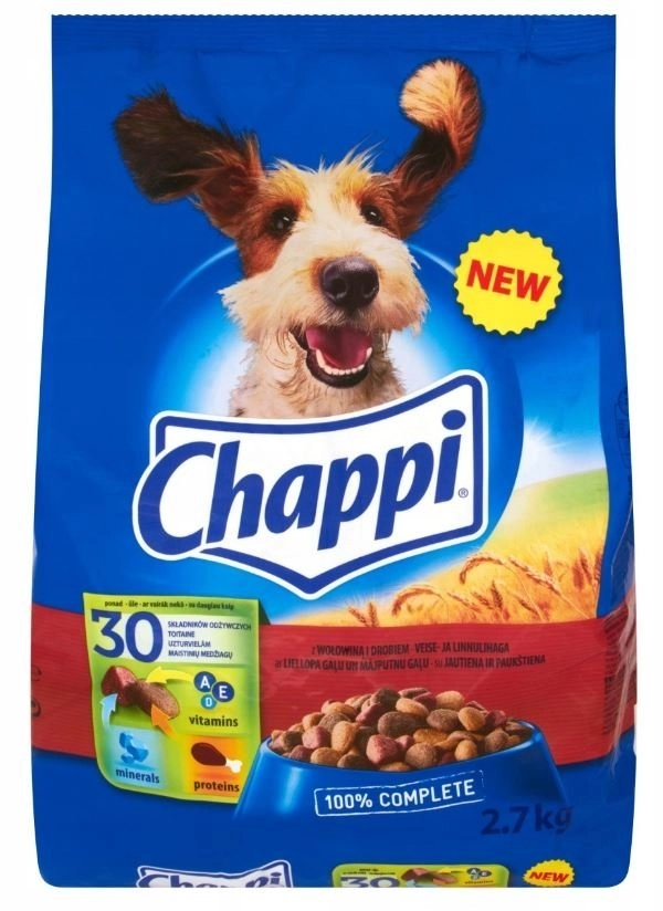 Chappi drób, wołowina adult 2,7 kg
