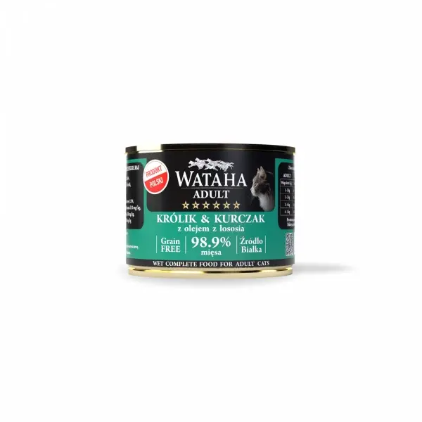 Wataha Hunt królik, kurczak pasztet adult 200 g