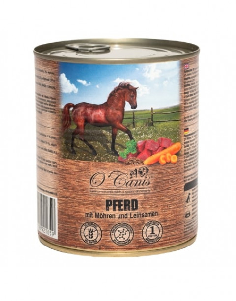 O'Canis konina z warzywami i siemieniem 800 g