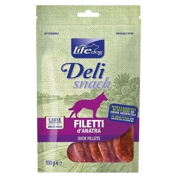 Life Dog Deli Snack kaczka 100 g