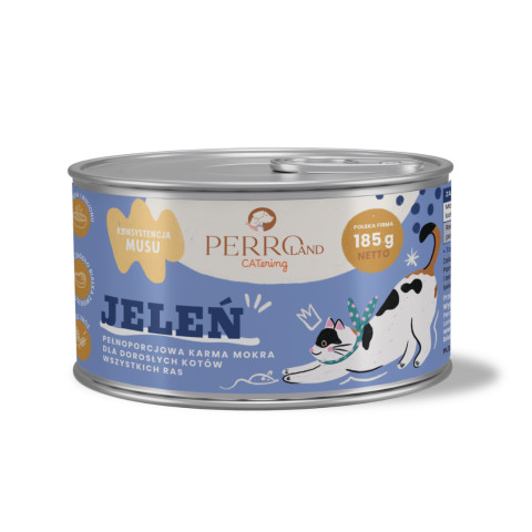 Perro PERROland CATering Digestive Sensitive dziczyzna pasztet adult 185 g