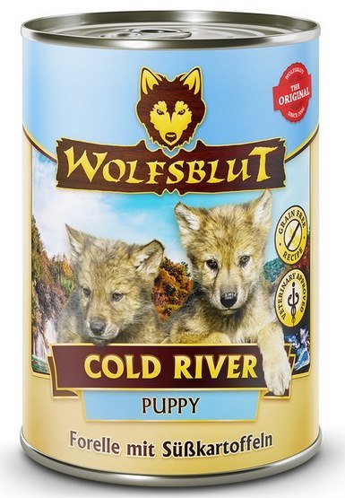 Wolfsblut Cold River pstrąg puppy 395 g