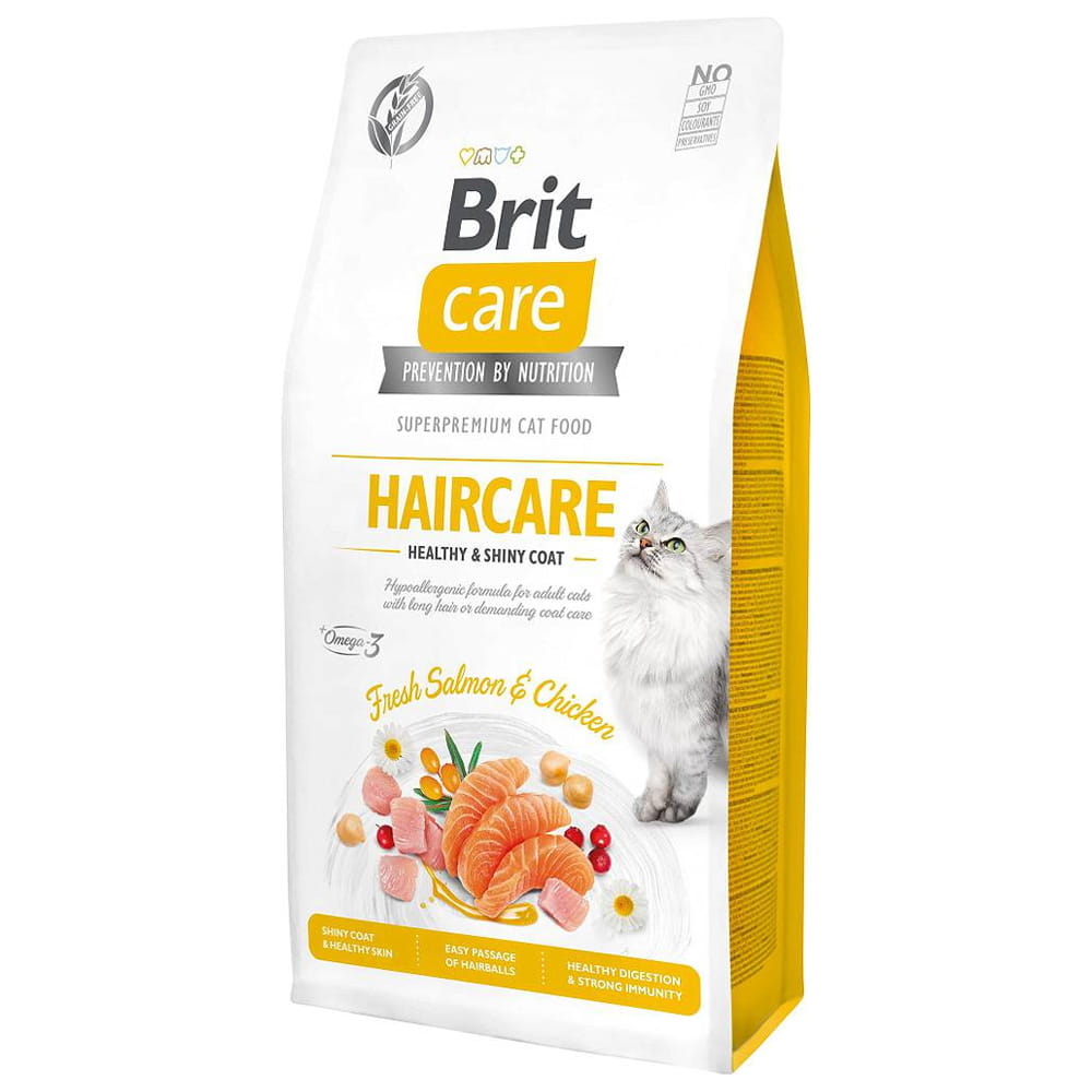 Brit Care Skin & Coat kurczak, łosoś adult 400 g