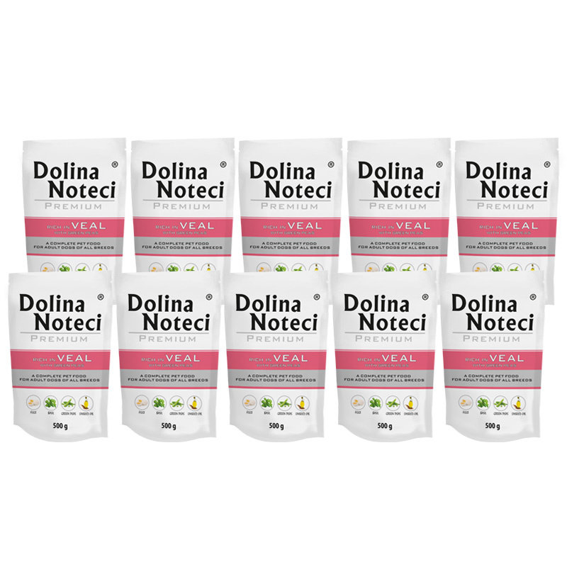 Dolina Noteci Premium cielęcina adult 500 g × 10