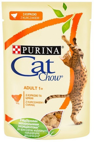 Purina Cat Chow kurczak z cukinią 85 g