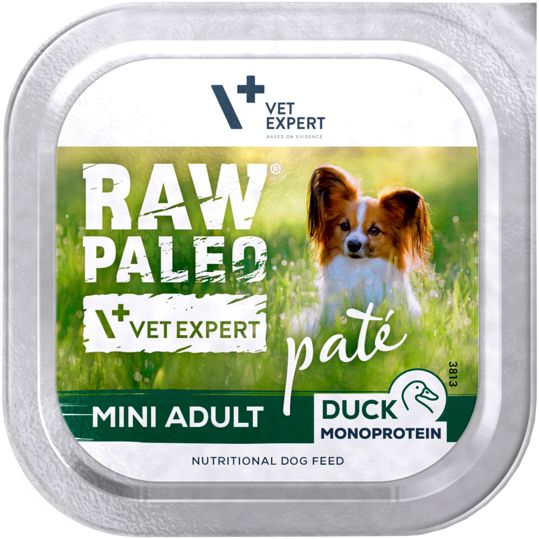 VetExpert Raw Paleo kaczka adult małe rasy 150 g