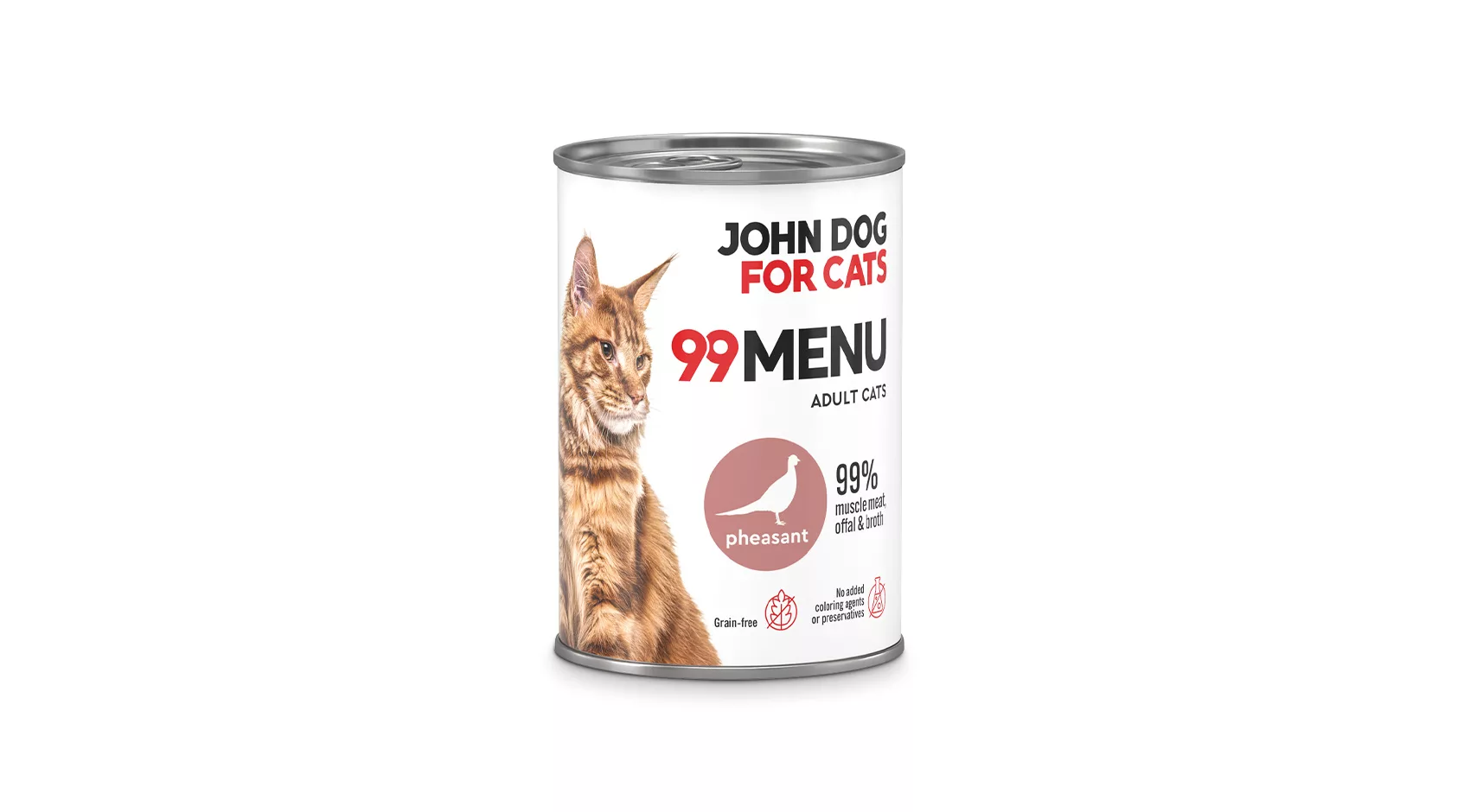 John Dog 99 Menu bażant w galaretce adult 400 g × 6