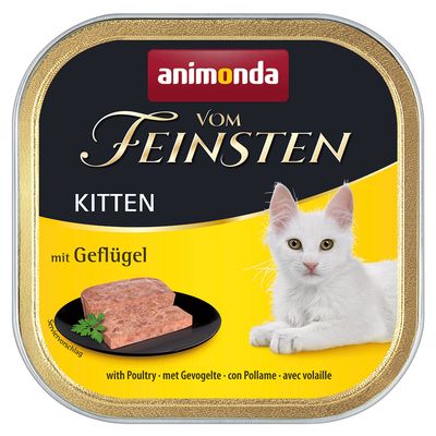 Animonda Vom Feinsten drób pasztet kitten 100 g × 6