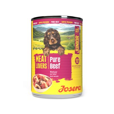 Josera Meat Lovers Menu wołowina junior 400 g × 6