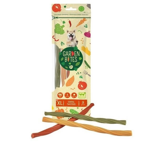 Garden Bites Dental Twisters duże rasy