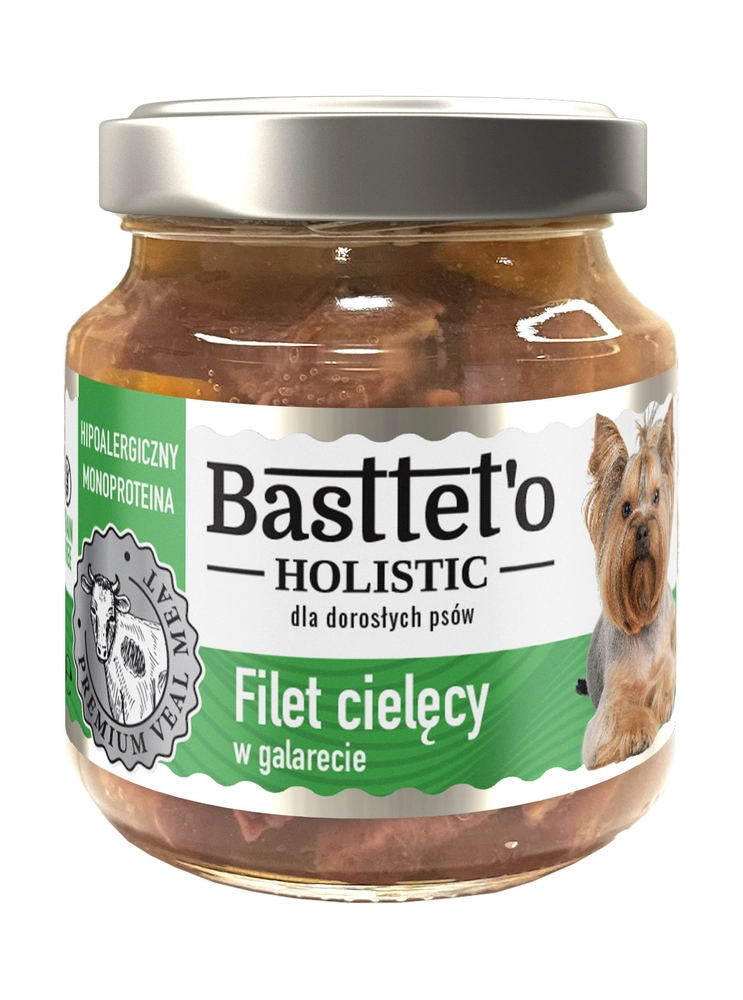 Basttet'o Holistic cielęcina adult 130 g