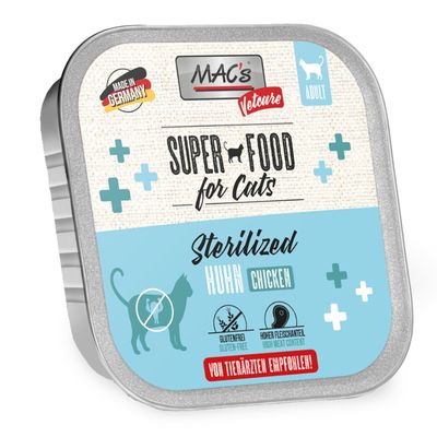 MAC's Vetcare Sterilised kurczak adult 100 g × 32