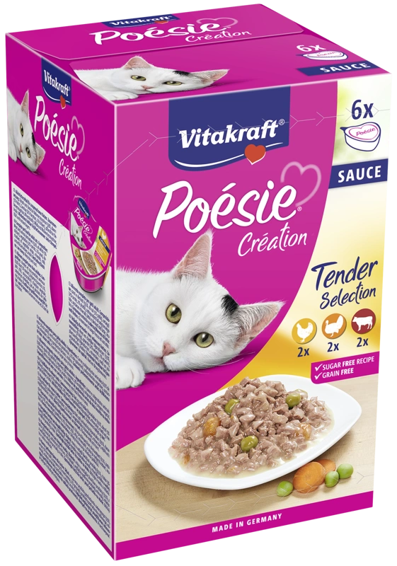Vitakraft mix smaków w sosie adult 85 g × 6