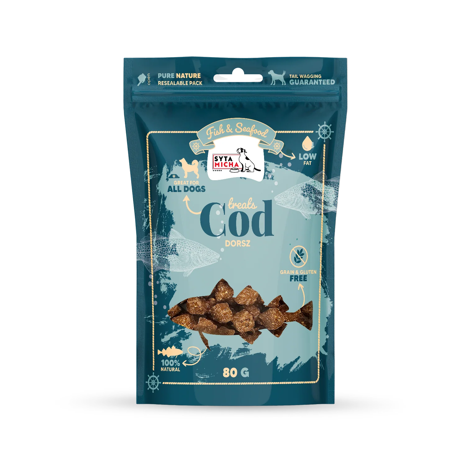Syta Micha Fish & Seafood dorsz 80 g