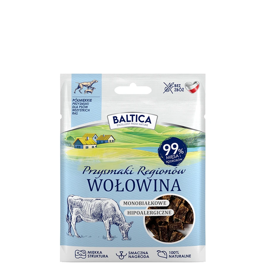 Baltica Przysmaki regionów wołowina adult 30 g