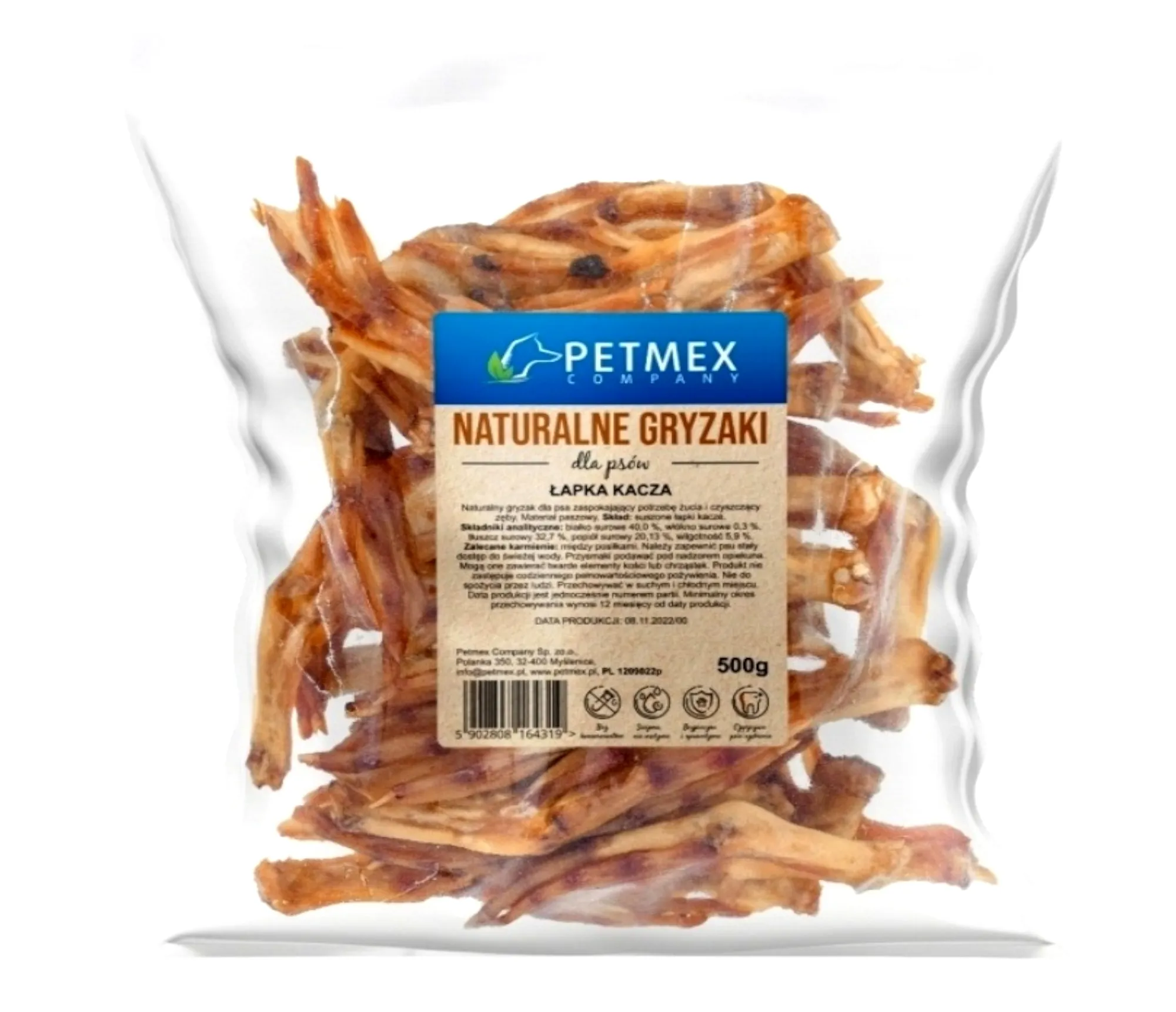 Petmex kaczka 500 g