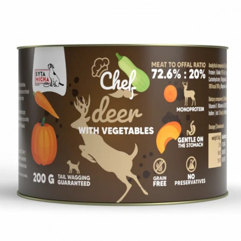 Syta Micha Chef jeleń adult 200 g