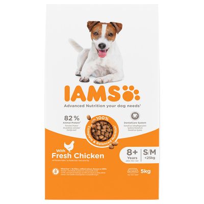 IAMS For Vitality kurczak senior małe rasy, średnie rasy 5 kg