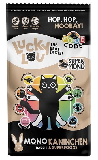 Lucky Lou Food Code królik 750 g