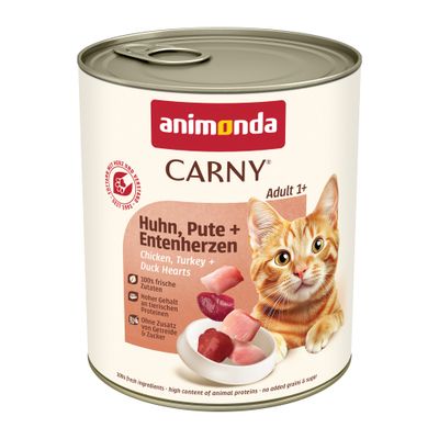 Animonda Carny Sensitive indyk, kaczka, kurczak adult 800 g × 12