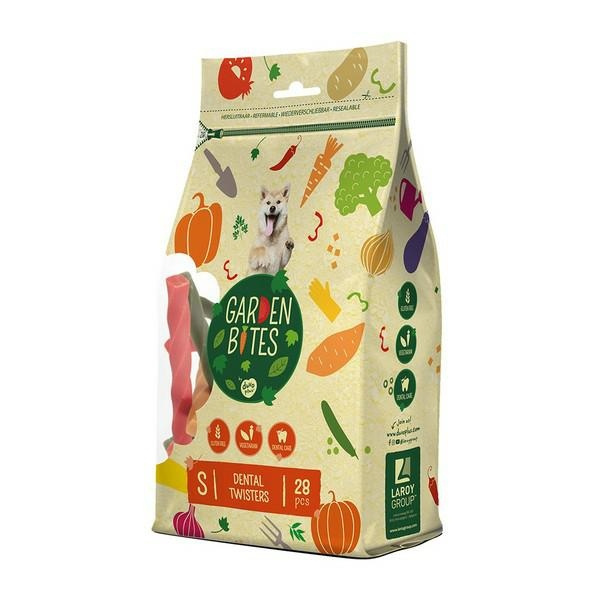 Garden Bites Dental Twisters małe rasy 15 g × 28