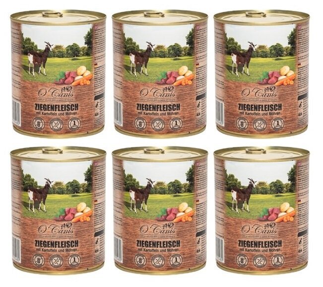 O'Canis koza z warzywami 800 g × 6