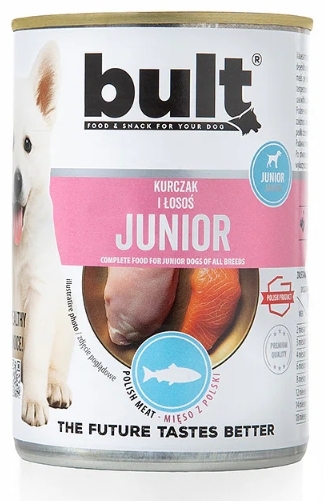 Bult kurczak, łosoś junior 400 g