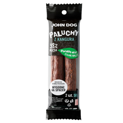 John Dog Paluchy Premium kangur 25 g × 2
