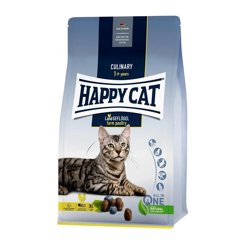 Happy Cat Culinary Sensitive drób adult 4 kg
