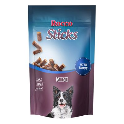 Rocco Sticks Mini pstrąg małe rasy 100 g