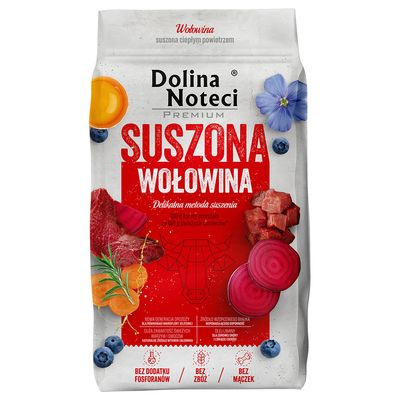 Dolina Noteci Premium wołowina adult 9 kg × 2