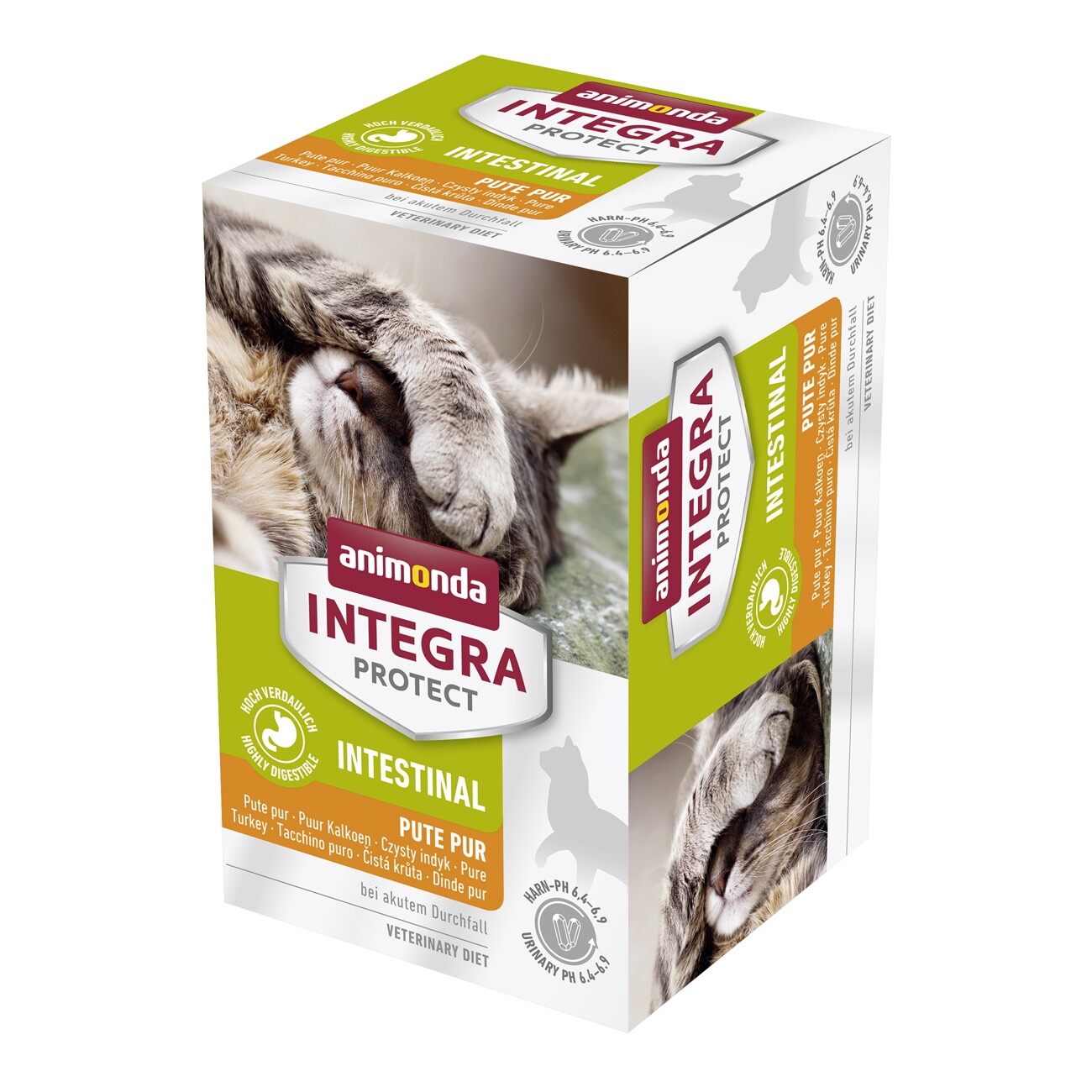 Animonda Integra Protect Digestive Urinary indyk adult 100 g × 6