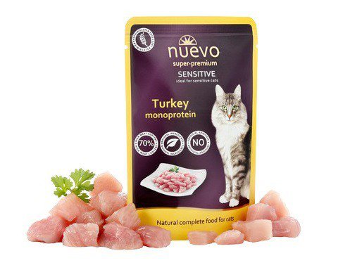 Nuevo Sensitive indyk adult 85 g