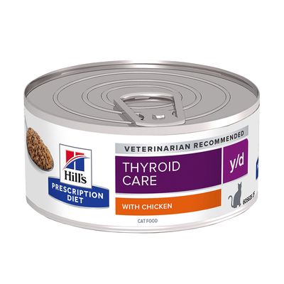 Hill's Prescription Diet Thyroid Care kurczak w sosie 156 g × 6