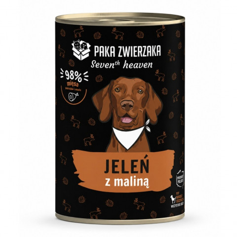 Paka Zwierzaka Seventh Heaven jeleń z maliną 400 g