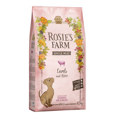 Rosie's Farm Single Meat jagnięcina adult 12 kg