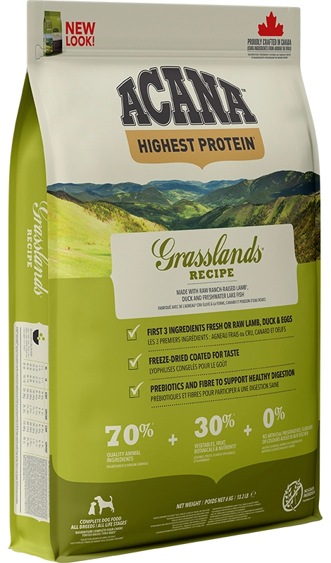 Acana Highest Protein jagnięcina, jajko, kaczka 6 kg
