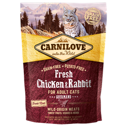 Carnilove Fresh królik, kurczak adult 400 g