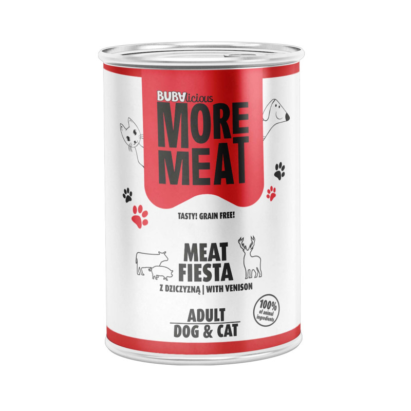 Buba Meat Fiesta dziczyzna 400 g