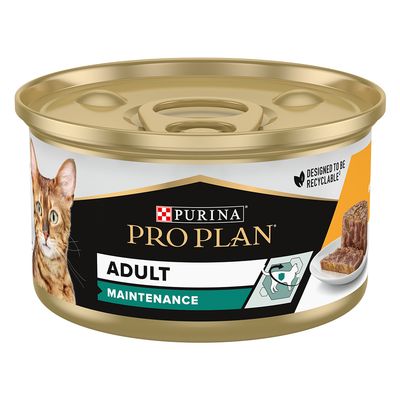 Purina Pro Plan kurczak kawałki adult 85 g × 48