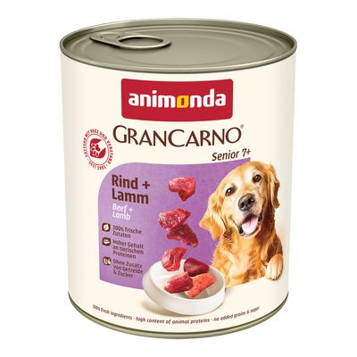 Animonda GranCarno Original wołowina, jagnięcina senior 800 g × 6