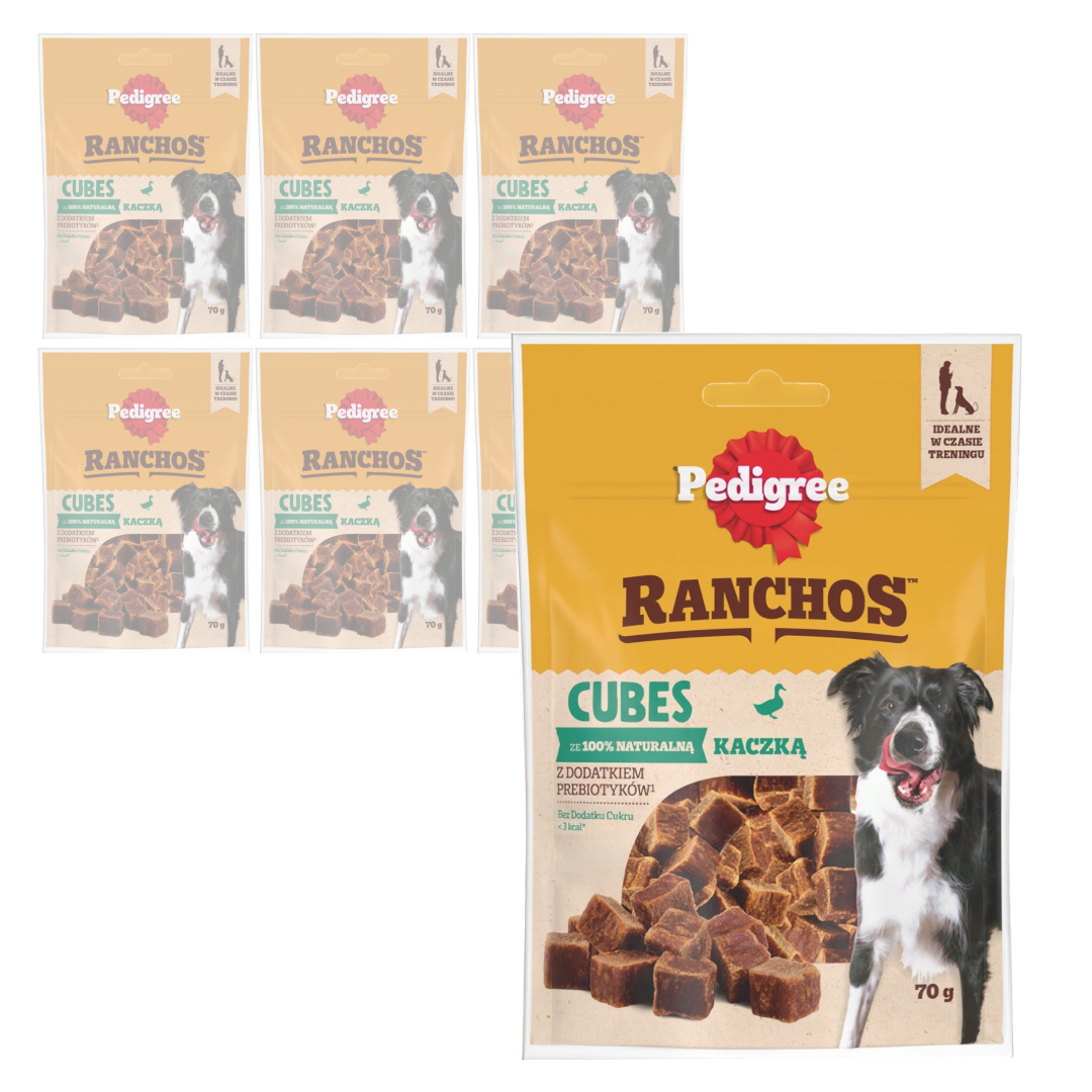 Pedigree Ranchos kaczka 70 g × 7