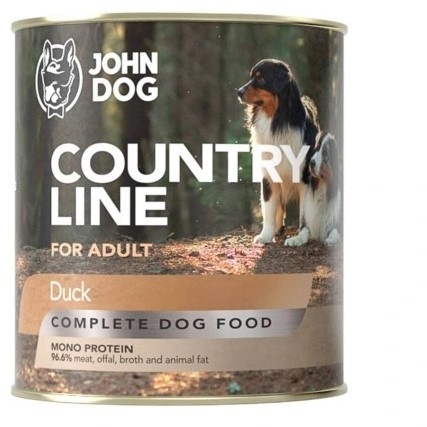 John Dog Country Line kaczka adult 800 g