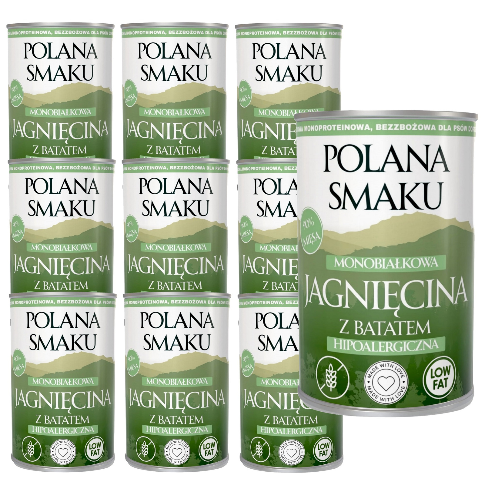 Polana Smaku jagnięcina 400 g × 10