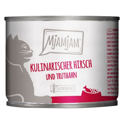 MjAMjAM Mobility dziczyzna z żurawiną, indyk z żurawiną pasztet adult 200 g × 6
