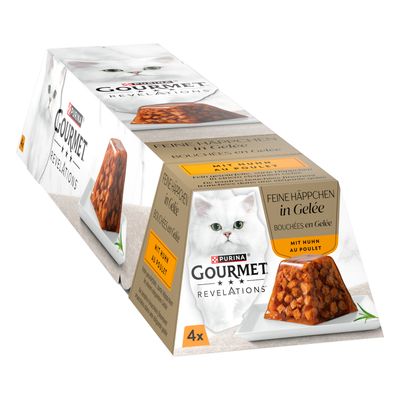Purina Revelations kurczak w galaretce adult 57 g × 4